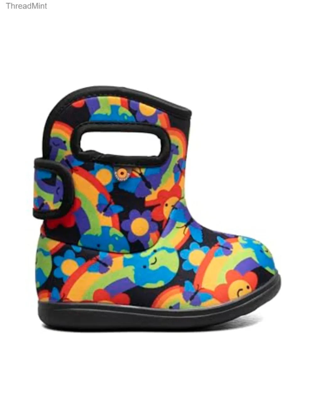 Waterproof Baby Rain Boots with Faux Fur Lining